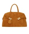 Ferragamo Medium Hug Tote Bag In Brown