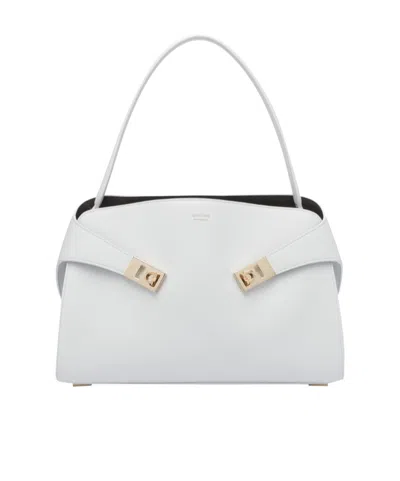 FERRAGAMO LOGO SHOULDER BAG