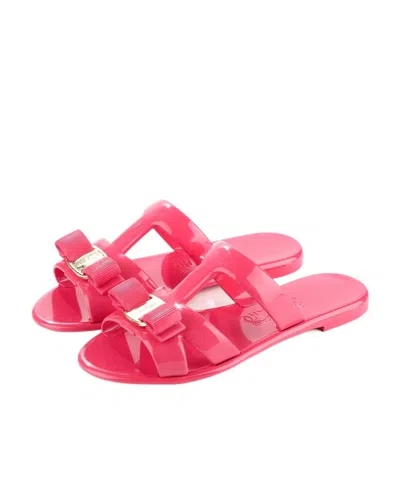 Ferragamo Logo Slippers