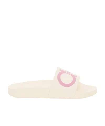 Ferragamo Logo Slippers