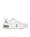 Ferragamo Cosimina Gancini Low-top Sneakers In White
