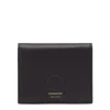Ferragamo Logo Stamp Bi-fold Wallet In Black