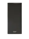Ferragamo Logo-stamp Leather Wallet In Black