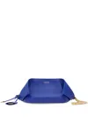 Ferragamo Logo-stamp Make Up Bag In Blue