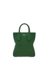 Ferragamo Logo-stamp Tote Bag In Green