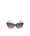 Ferragamo Logo Sunglasses In Brown