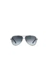 Ferragamo Logo Sunglasses In Gray