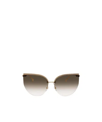 Ferragamo Logo Sunglasses In Multicolor