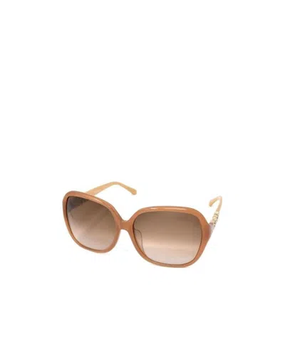 Ferragamo Logo Sunglasses In Nude