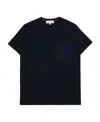 Ferragamo Logo T-shirt In Black