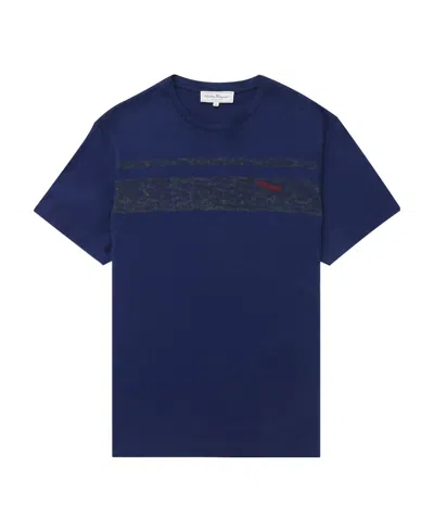 Ferragamo Logo T-shirt In Blue