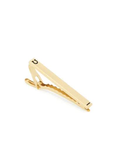 Ferragamo Logo Tie Clip In Nude