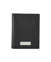 Ferragamo Logo Wallet In Black