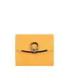 Ferragamo Logo Wallet In Black