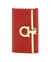 Ferragamo Logo Wallet In Red