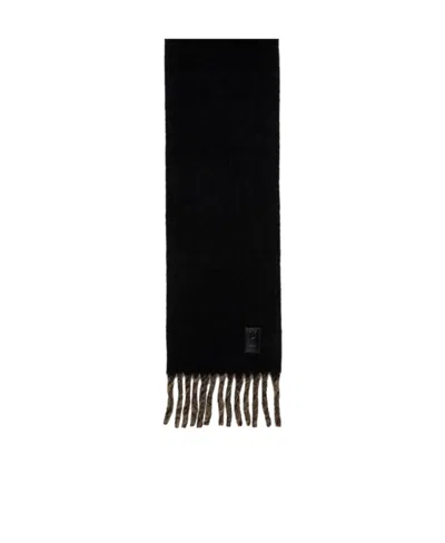 FERRAGAMO LOGO WOOL SCARF