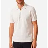 Ferragamo Logo-detail Cotton Polo Shirt In White