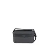 Ferragamo Textured Finish Crossbody Bag With Adjustable Strap