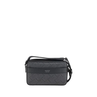 FERRAGAMO LOGOED SHOULDER BAG