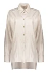 Ferragamo Long Sleeve Shirt In White