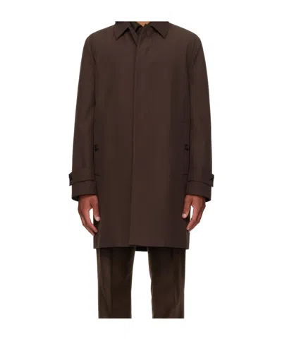 FERRAGAMO LONG SLEEVE WINDBREAKER