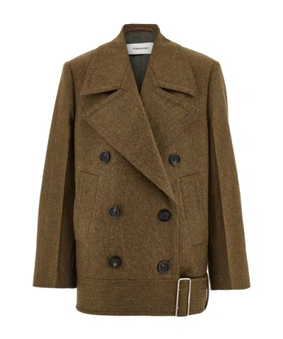 FERRAGAMO LONG-SLEEVED CASUAL JACKET