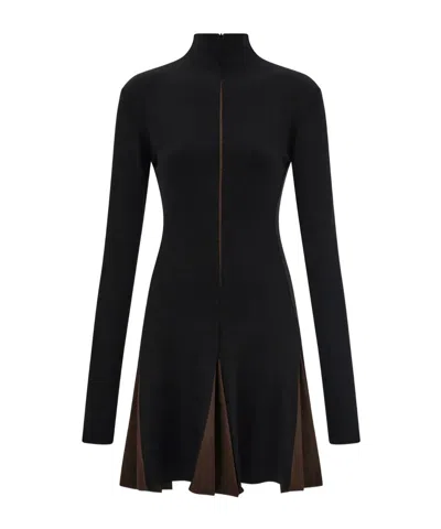FERRAGAMO LONG-SLEEVED DRESS