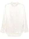 Ferragamo Long-sleeved Shirt In White
