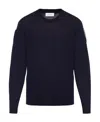Ferragamo Long-sleeved Sweater In Black