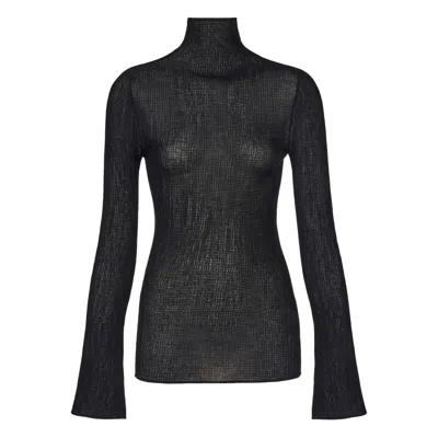 FERRAGAMO FERRAGAMO LONG SLEEVES ROUND-NECK