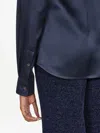 Ferragamo Long Sleeves Shirt In Blue