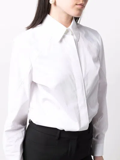 Ferragamo Long Sleeves Shirt In White