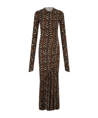 FERRAGAMO LONGLINE STRETCH DRESS