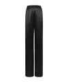 Ferragamo Loose Waist Casual Pants In Black