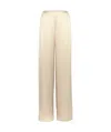 Ferragamo Loose Waist Casual Pants In Neutral