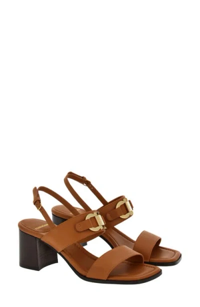 FERRAGAMO FERRAGAMO LOU GANCIO SLINGBACK SANDAL