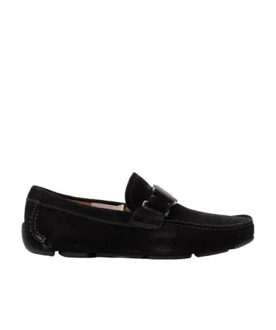 Ferragamo Love Business Casual Shoes In Black