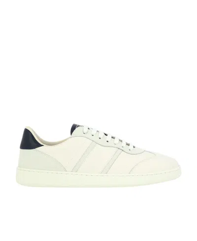 FERRAGAMO LOW LACE-UP SNEAKERS