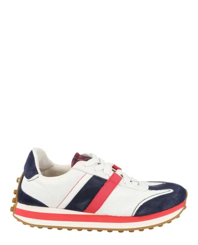 Ferragamo Lulio Low-top Sneakers In Multi
