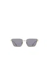 Ferragamo Lunettes De Soleil In Gray
