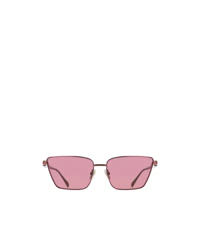 Ferragamo Lunettes De Soleil In Pink