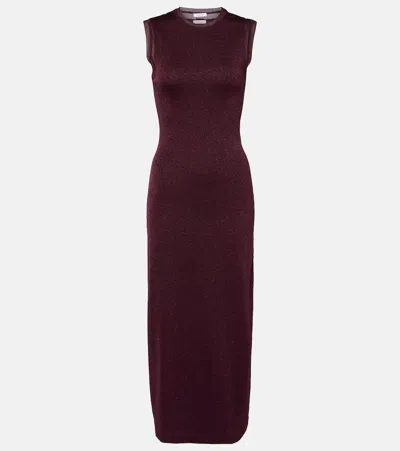 FERRAGAMO LUREX MAXI DRESS