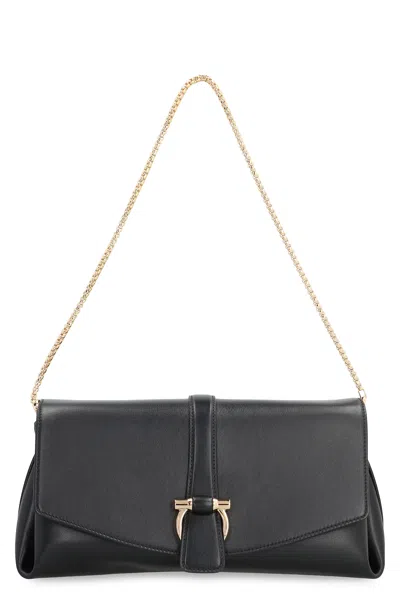 FERRAGAMO M LEATHER CROSSBODY BAG