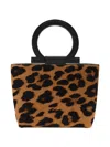 Ferragamo Macro Gancini Mini Bag In Brown