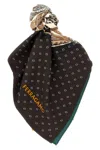 Ferragamo Multicolor Printed Scarf In Multi