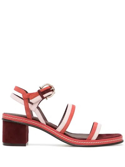 Ferragamo Maloy 55mm Sandals In Red