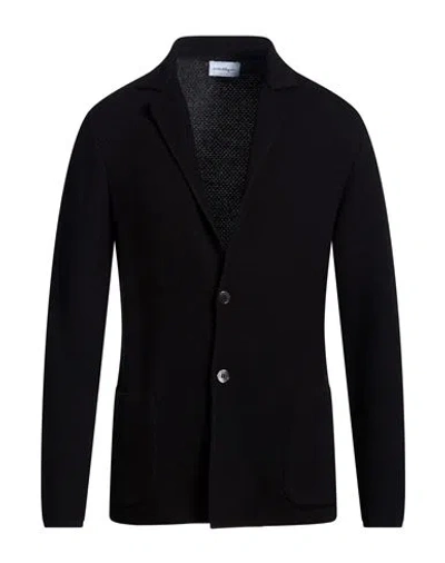 Ferragamo Man Blazer Black Size M Virgin Wool