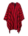 Ferragamo Man Cape Red Size Onesize Wool, Cashmere In Red