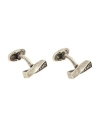 Ferragamo Man Cufflinks And Tie Clips Gunmetal Size - Brass