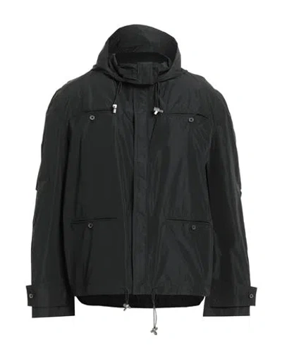 Ferragamo Man Jacket Black Size 38 Polyester